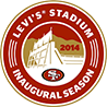San Francisco 49ers Commemorative Logo - 2014