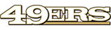 San Francisco 49ers Text Logo - 2005 - current